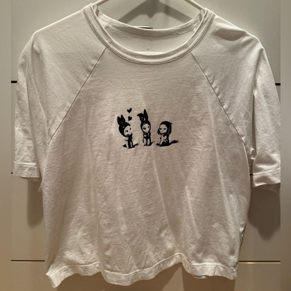 White Graphic T-Shirt